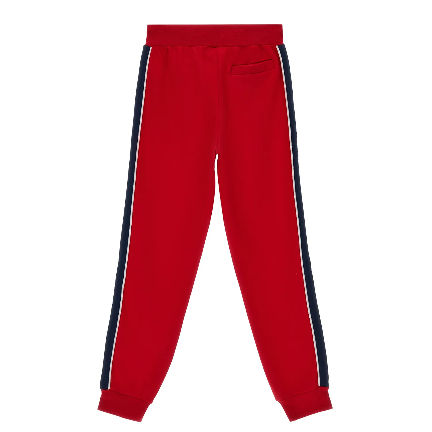 Freddy Kinder Jogginghose Baumwolle Blau Seitenstreifen
