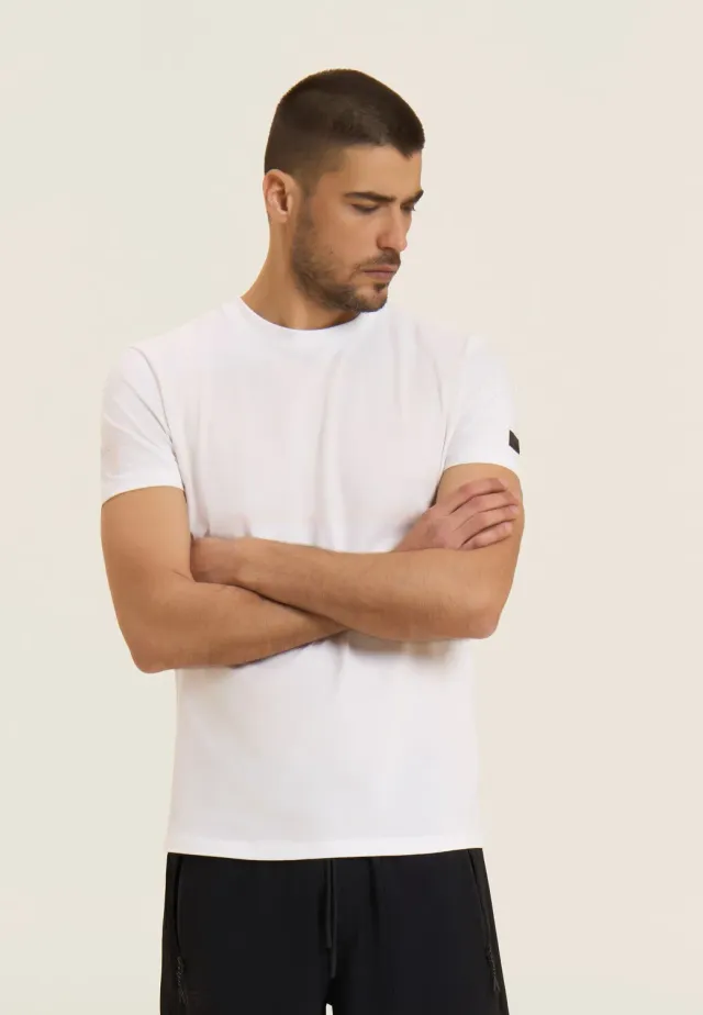Freddy Urban Tech T-Shirt Herren Schwarz Baumwolle