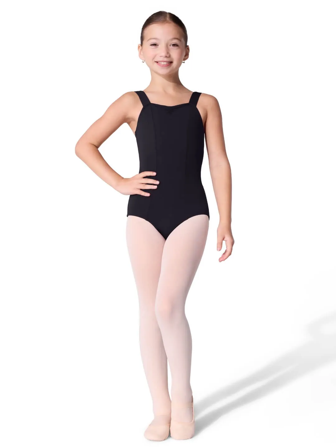 Capezio Essentials ES1002C Tanz-Trikot Teal Breitträger