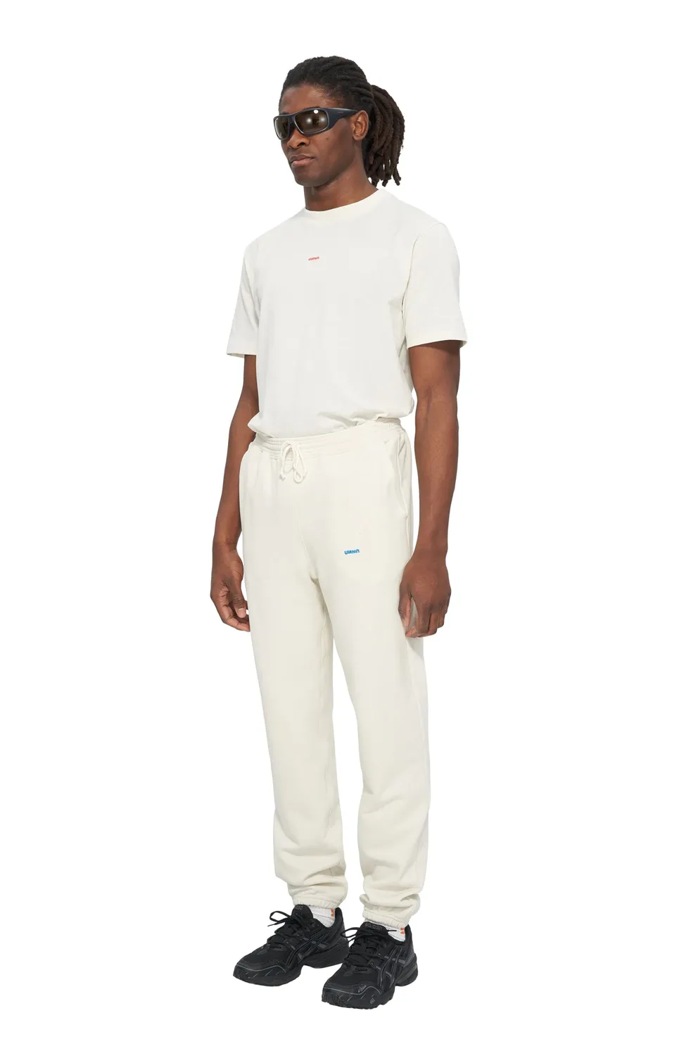 UNNA Slow Motion Joggers Jogginghose Vanilla White