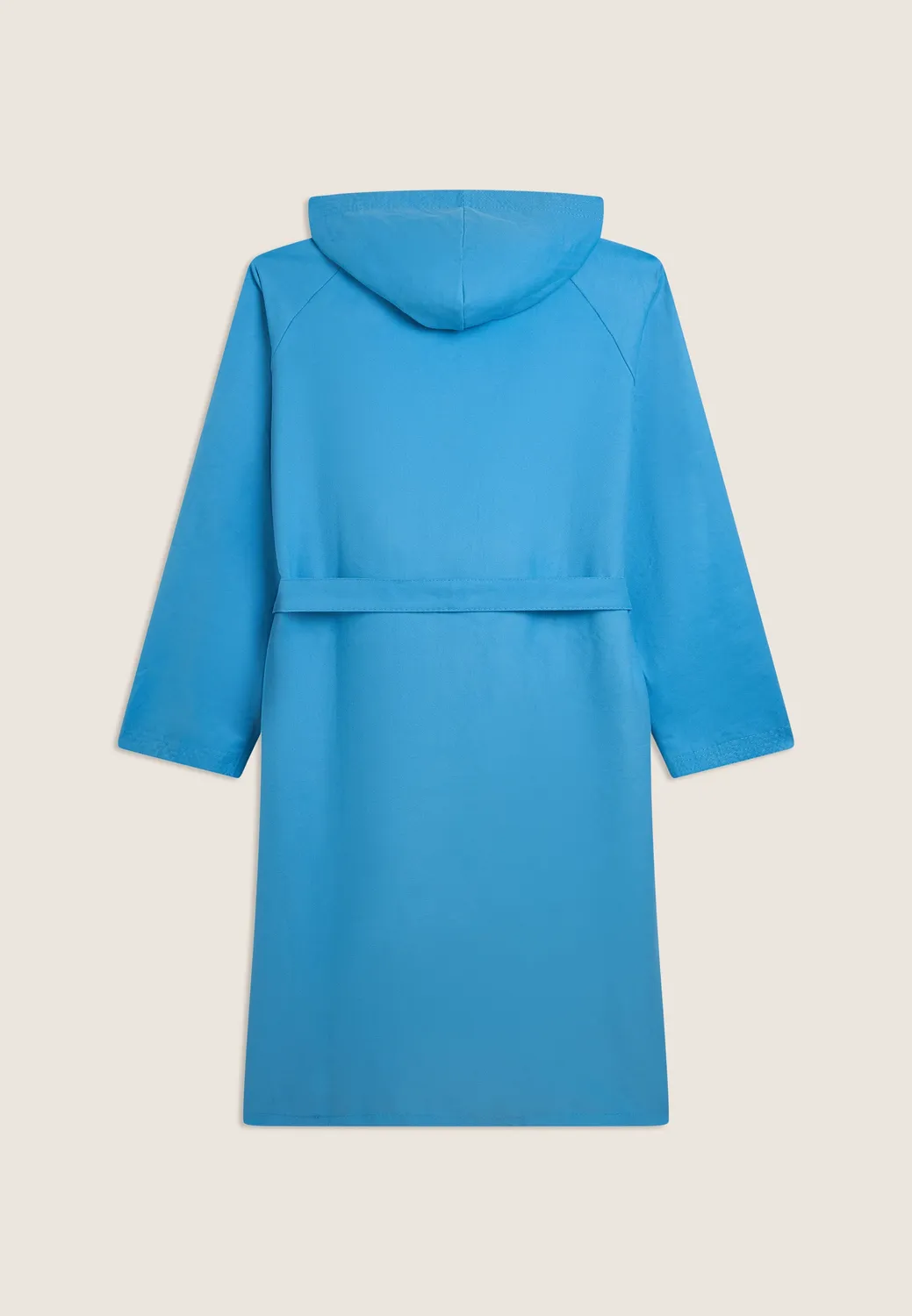 Freddy Bademantel Royalblau Mikrofaser mit Kapuze