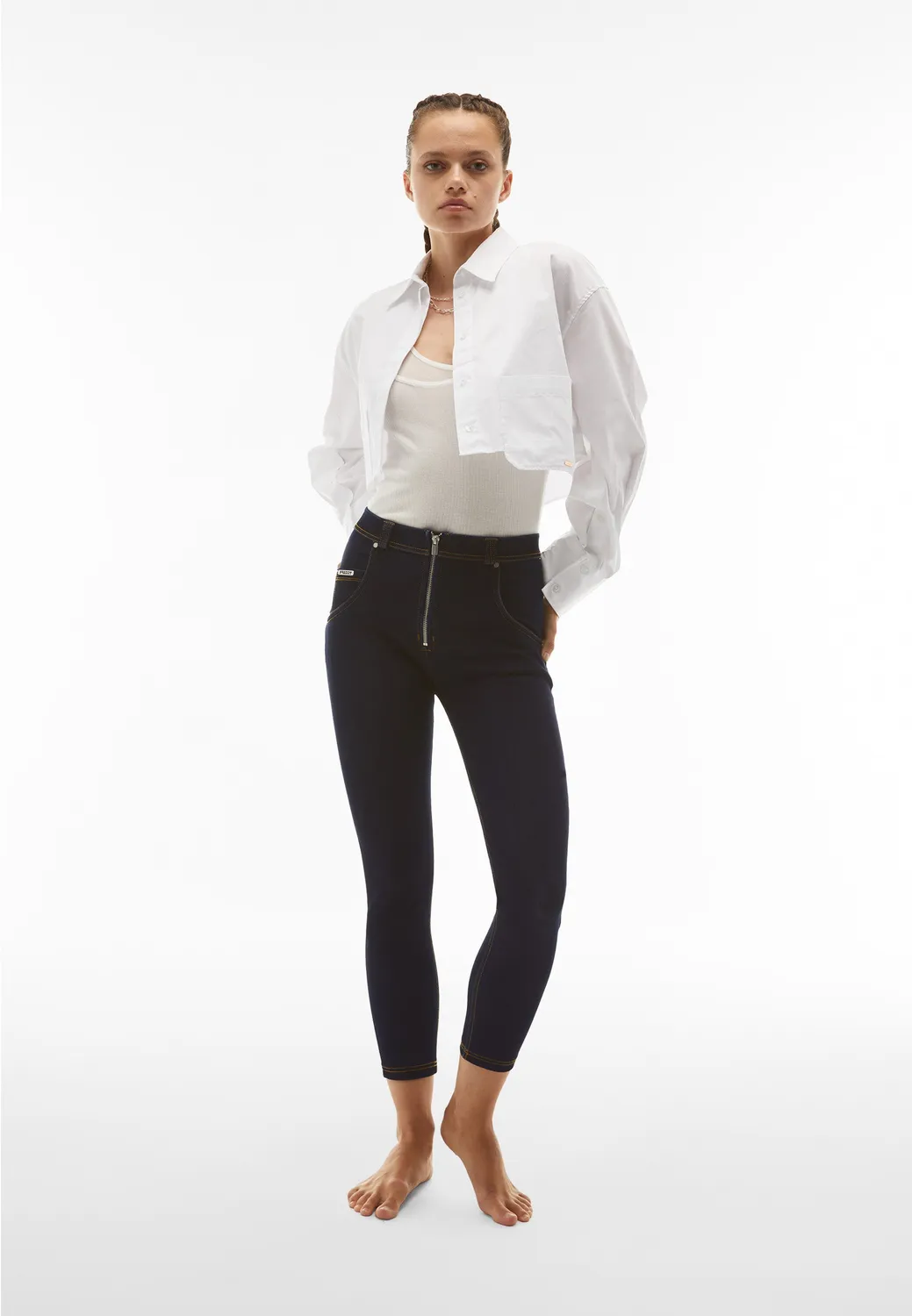 Freddy WR.UP Jeans High Waist Push-up Rinse Blue