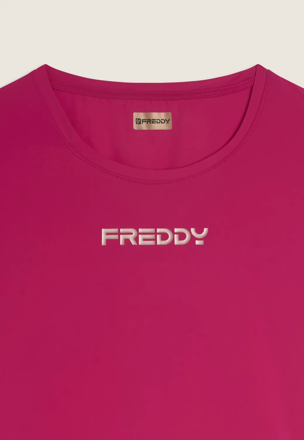 Freddy T-Shirt Technik Leicht Schwarz schnelltrocknend
