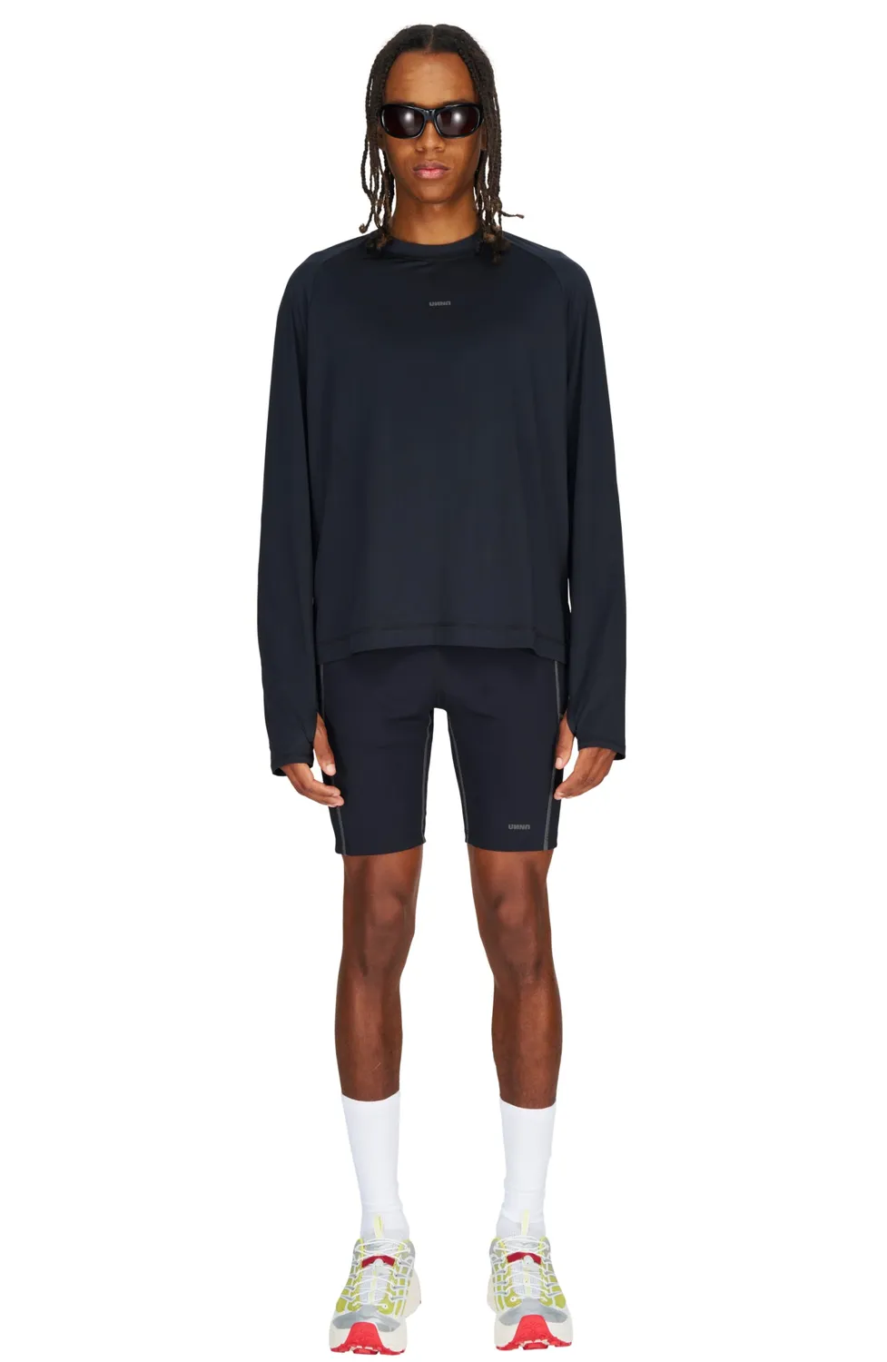 UNNA Shiny Long Sleeve Longsleeve Black schnelltrocknend
