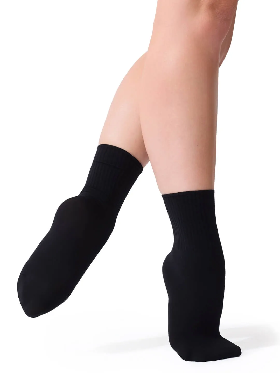 Capezio BG022 Ribbed Tanzsocken Einheitsgröße