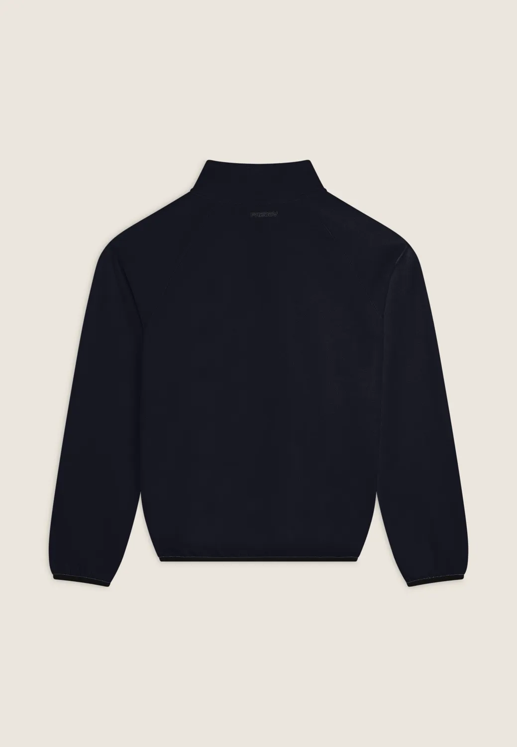 Freddy Herren Sweatjacke Zip Stehkragen navy Baumwolle
