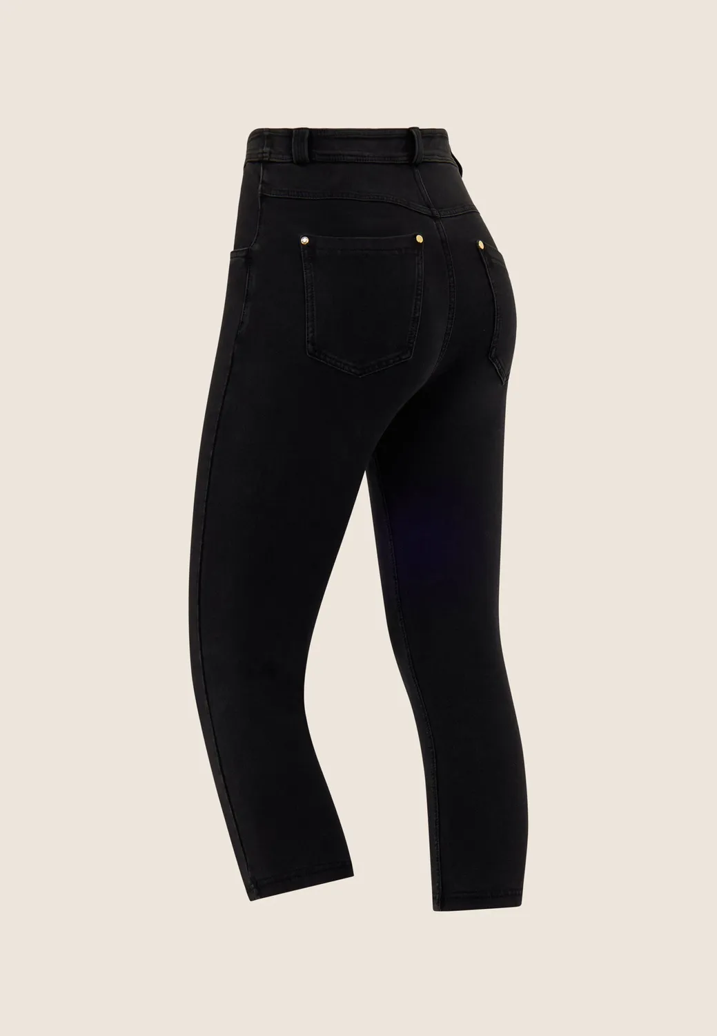 Freddy Capri Denim Leggings Indigo 5 Taschen High Waist