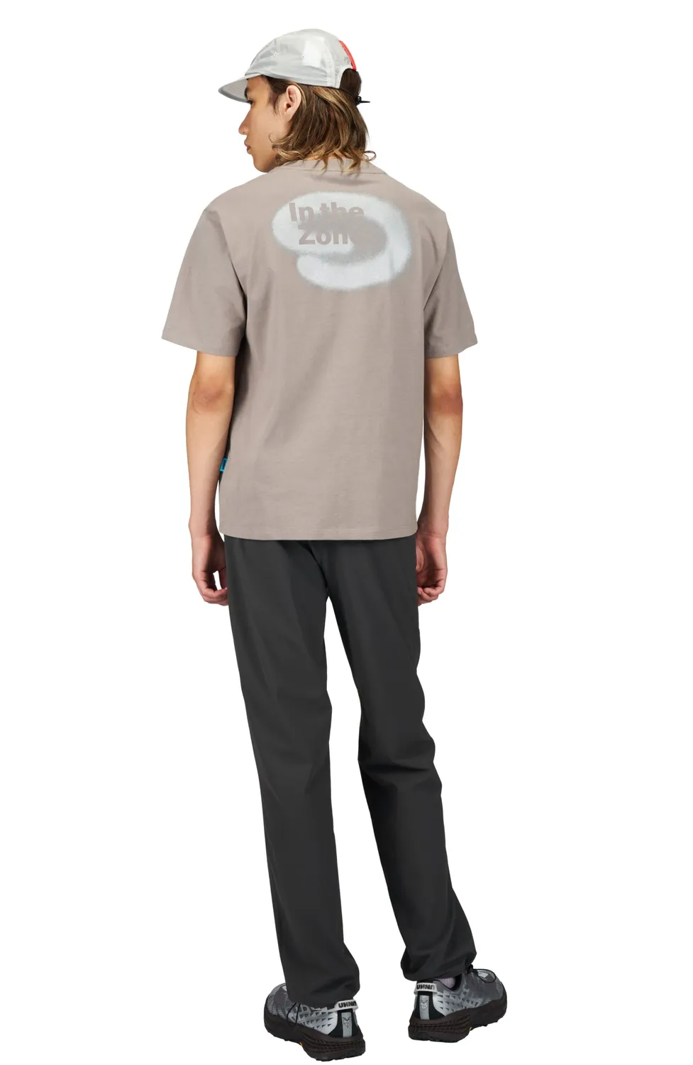 UNNA Everywhere Pants Herren Laufhose Dunkelgrau Zip