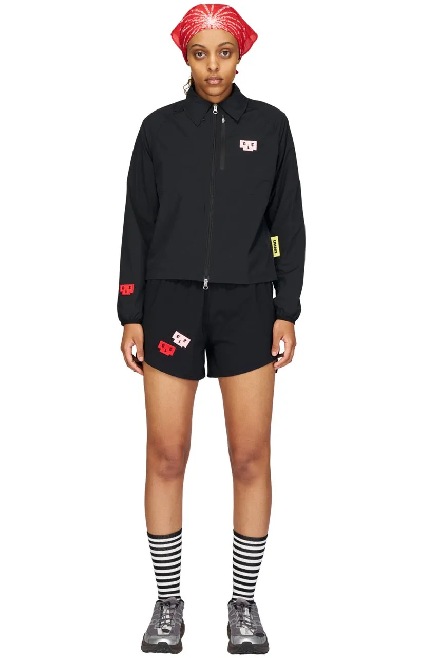 UNNA Run Wild Shirt W Overshirt Podium Black dehnbar