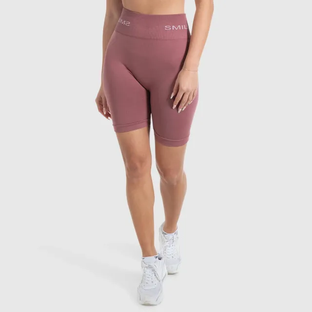 Smilodox Cetrina Scrunch Azura Shorts Damen Schwarz