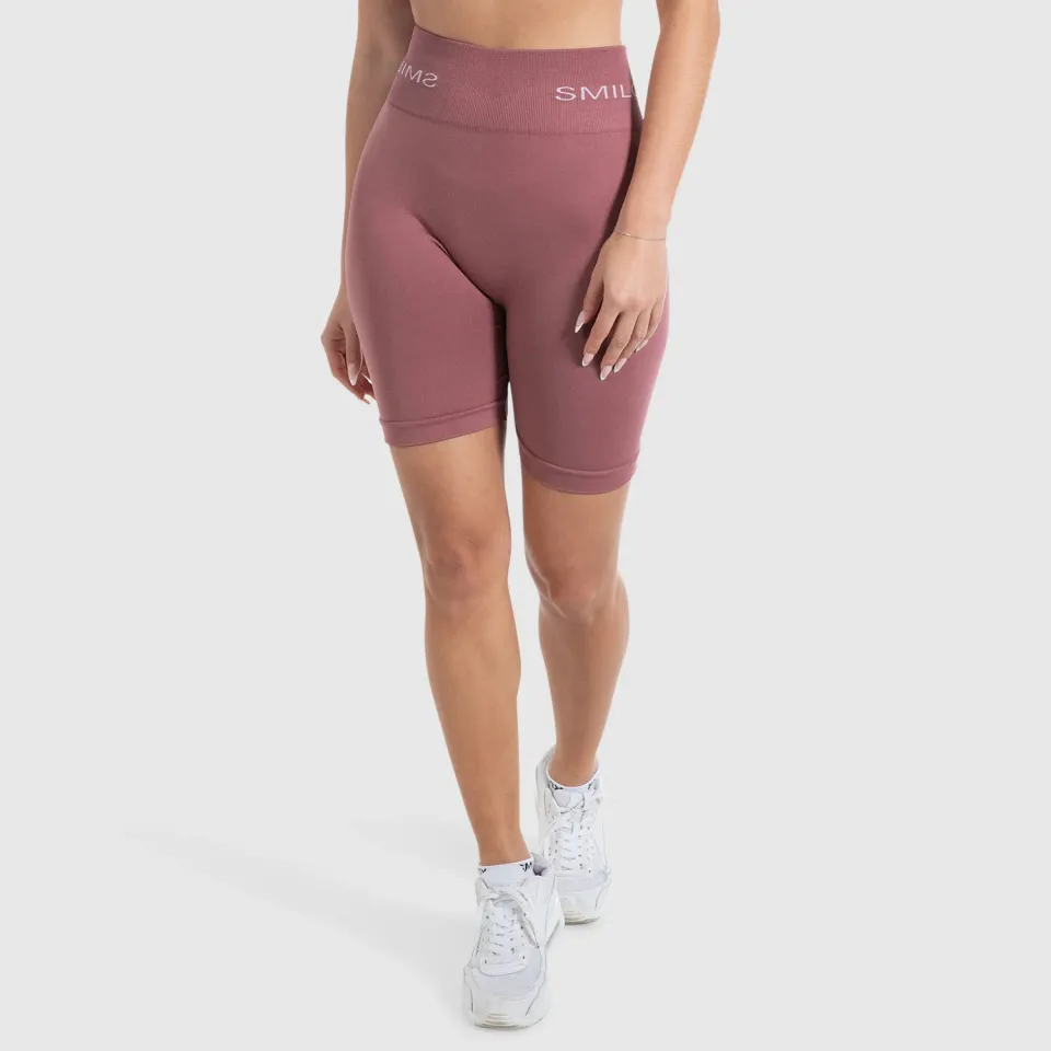 Smilodox Cetrina Scrunch Azura Shorts Damen Schwarz