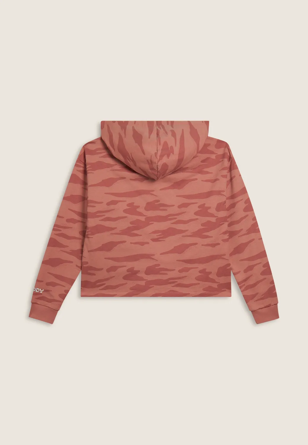 Freddy Cropped Hoodie Damen Camouflage Green kurz MOV