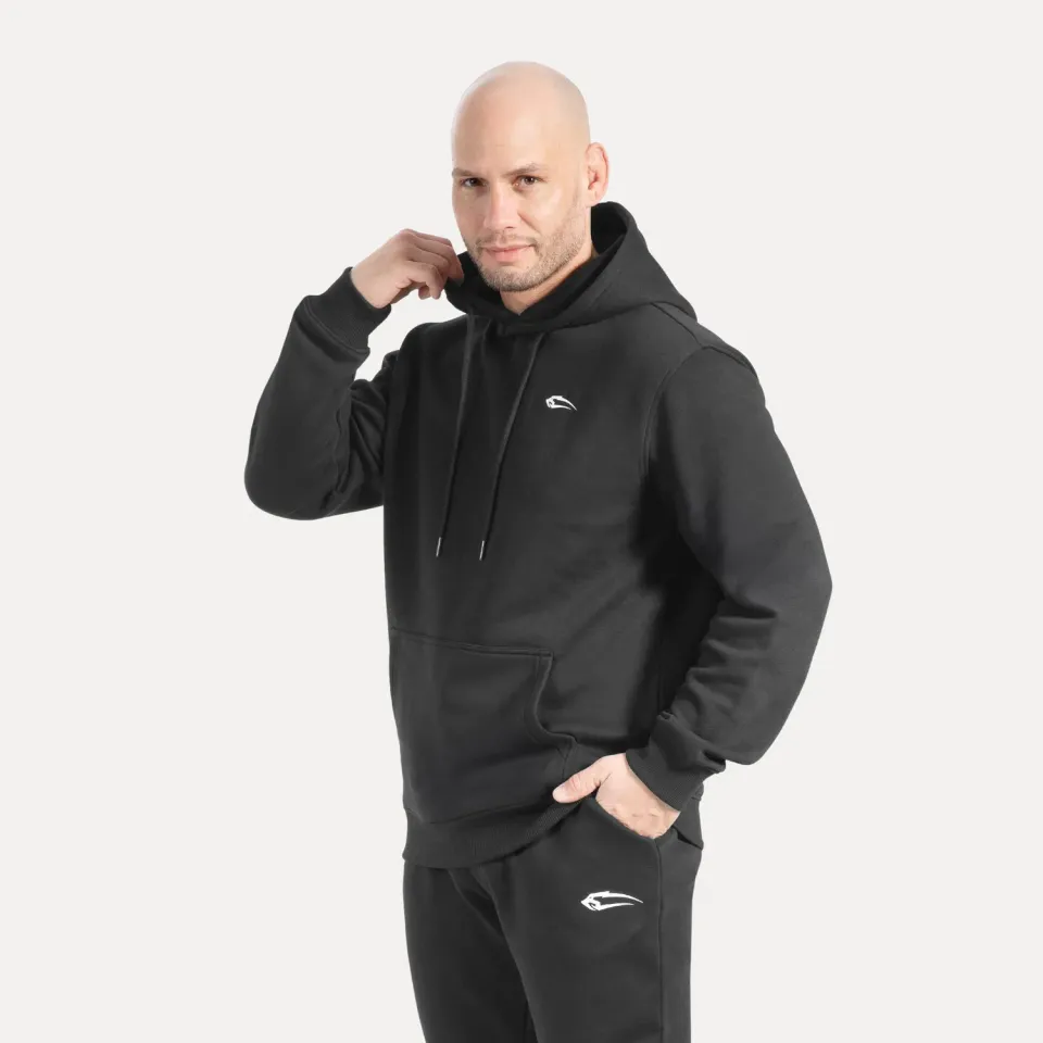 Smilodox Carnos BTP Hoodie Grau Baumwolle
