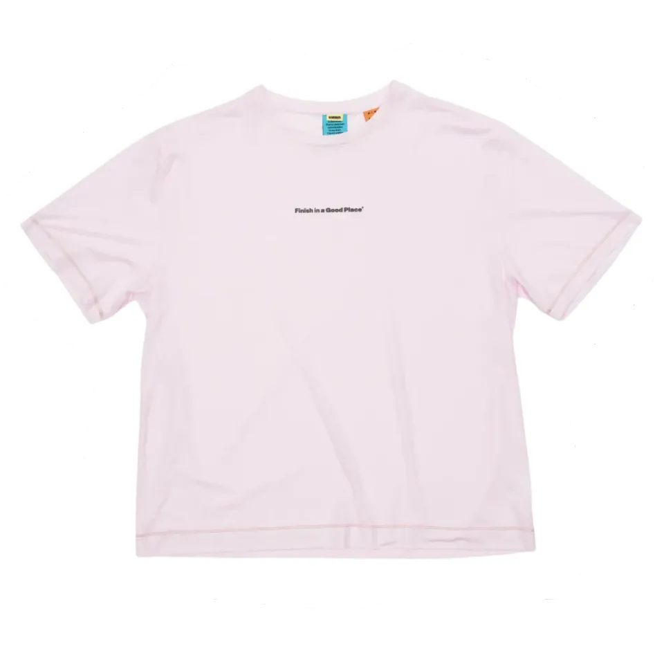 UNNA Wavy Tee Laufshirt Damen Oxford Pink leicht
