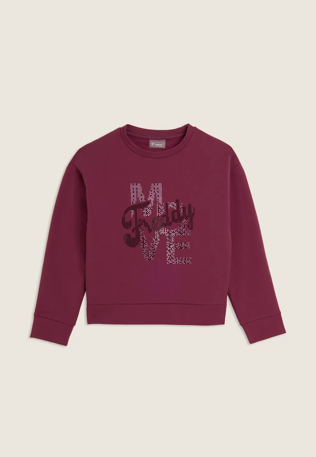 Freddy Move Junior Sweatshirt Strass Milk White 10 Jahre