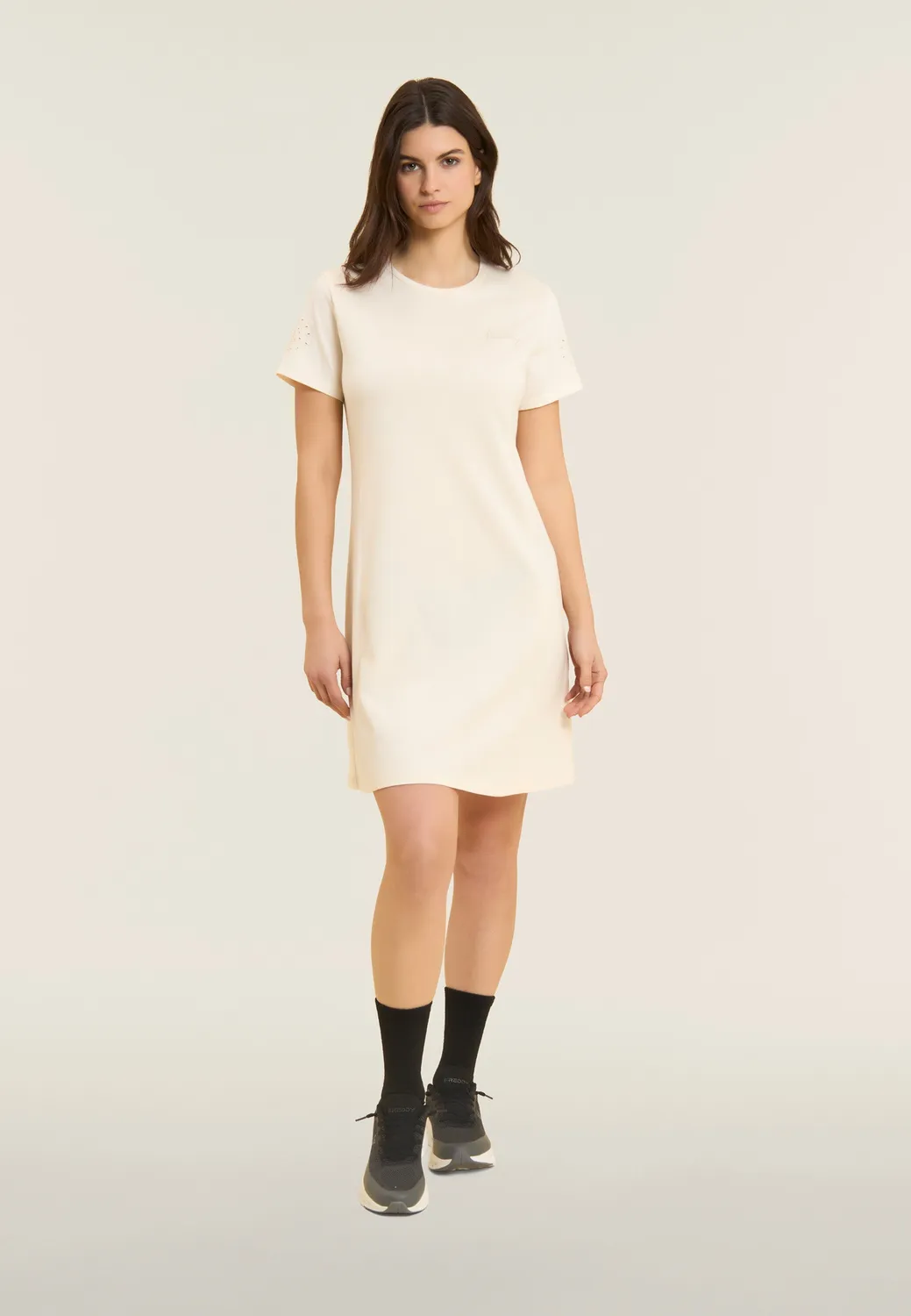 Freddy Kleid Damen Dunkelblau Baumwolle