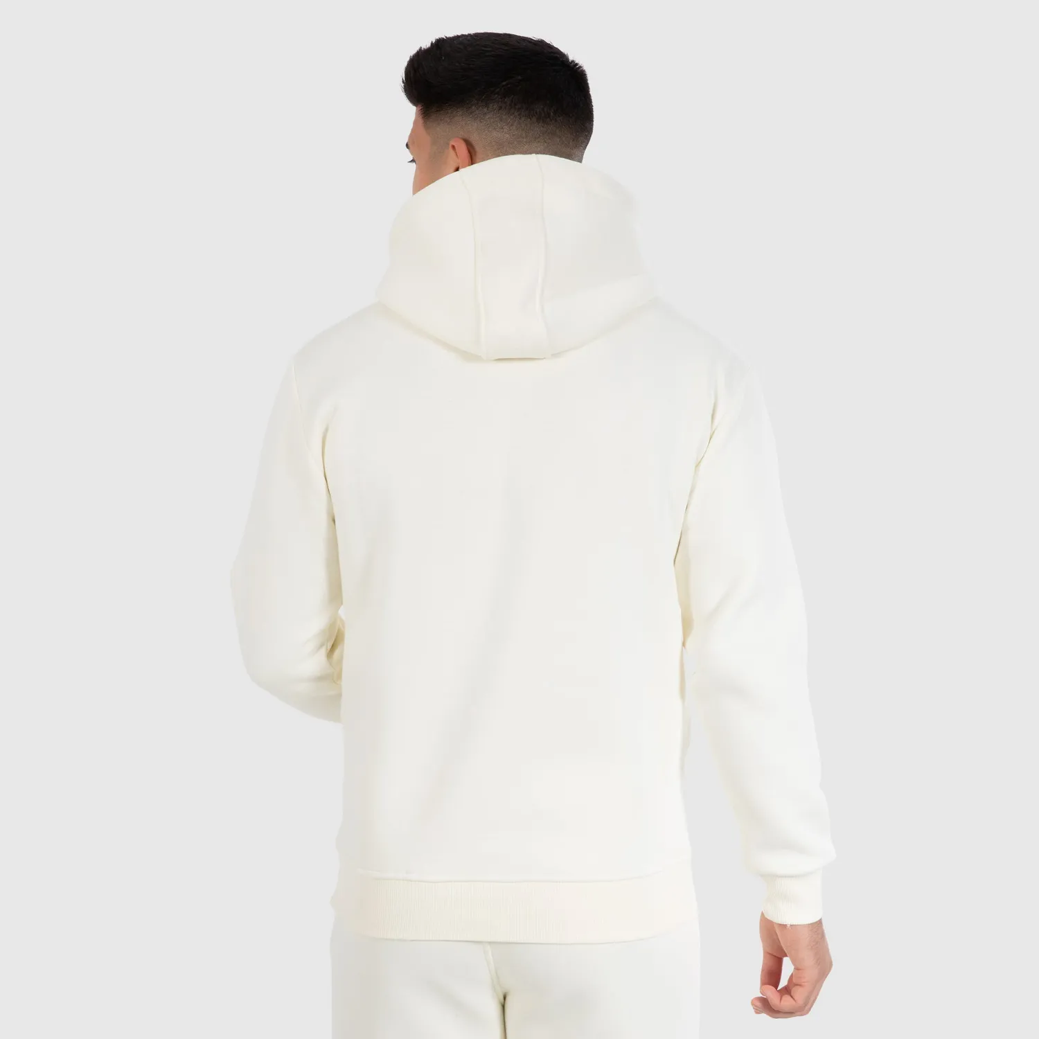 Smilodox Ren Hoodie Herren Schwarz warmer Baumwollmix