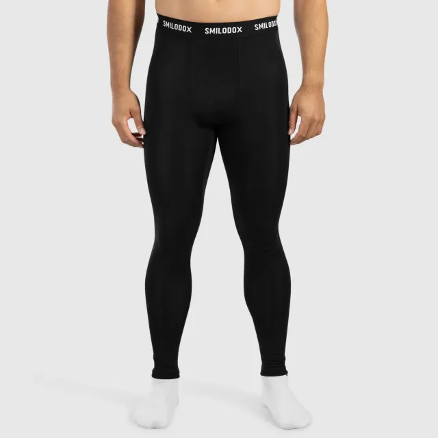 Smilodox Zeyn Kompressionshose Marineblau Base Layer