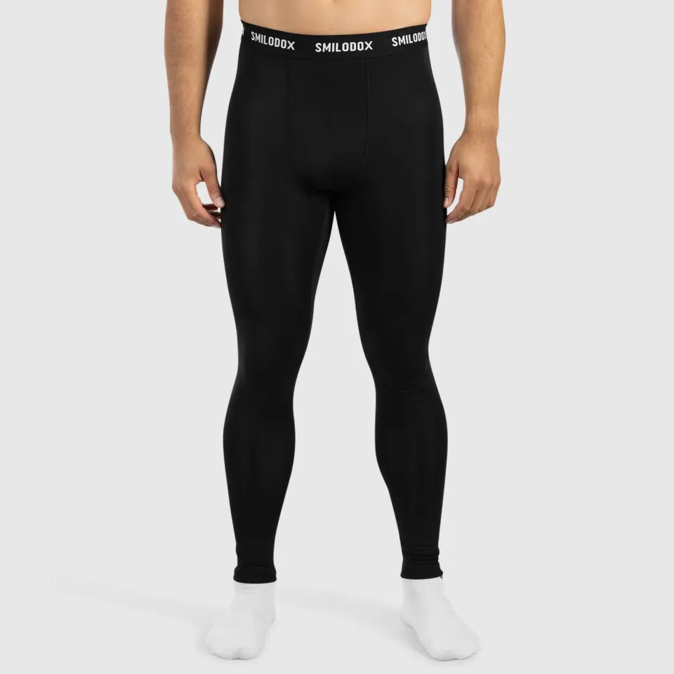 Smilodox Zeyn Kompressionshose Marineblau Base Layer