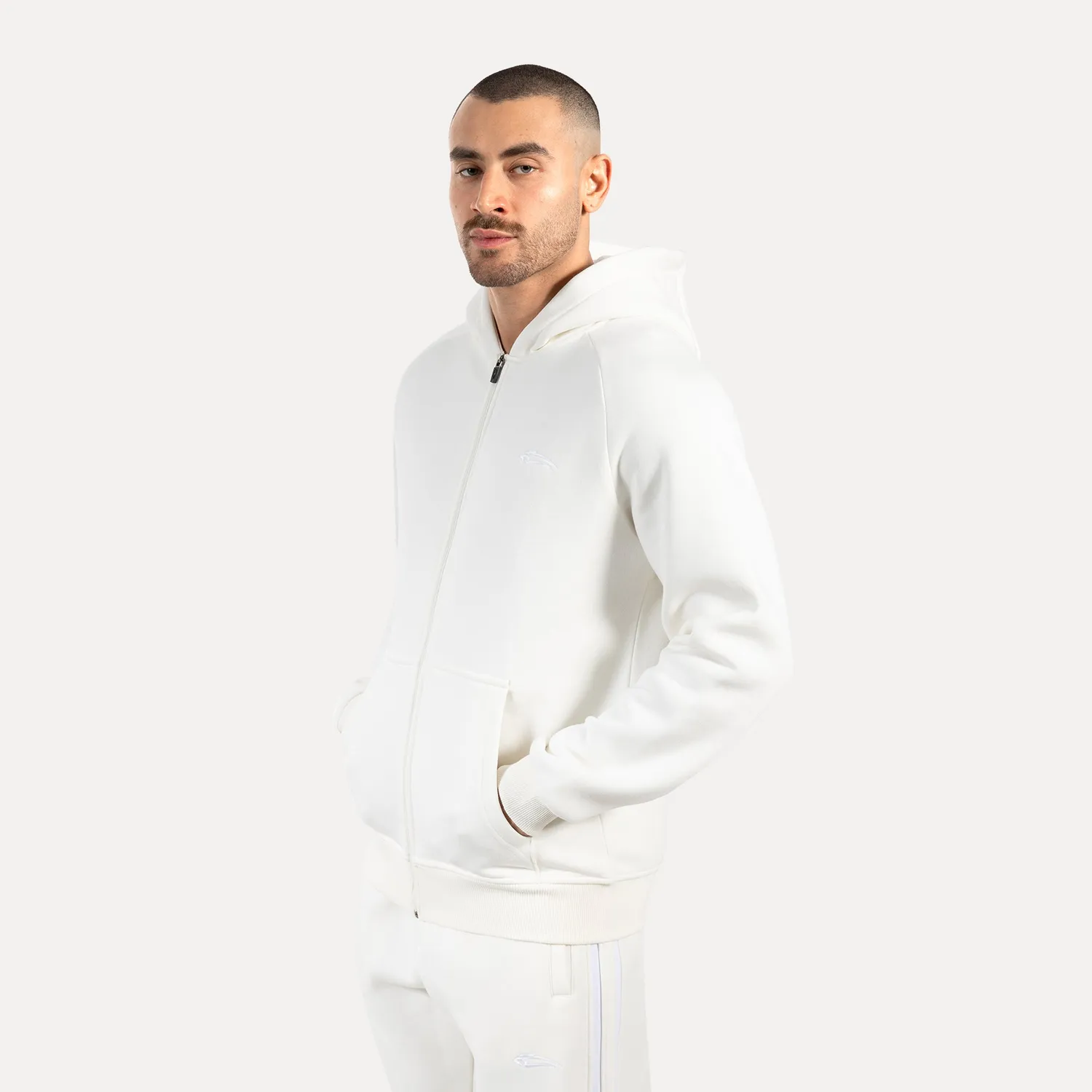 Smilodox Sorea Yasin Zip Hoodie Herren Baumwolle