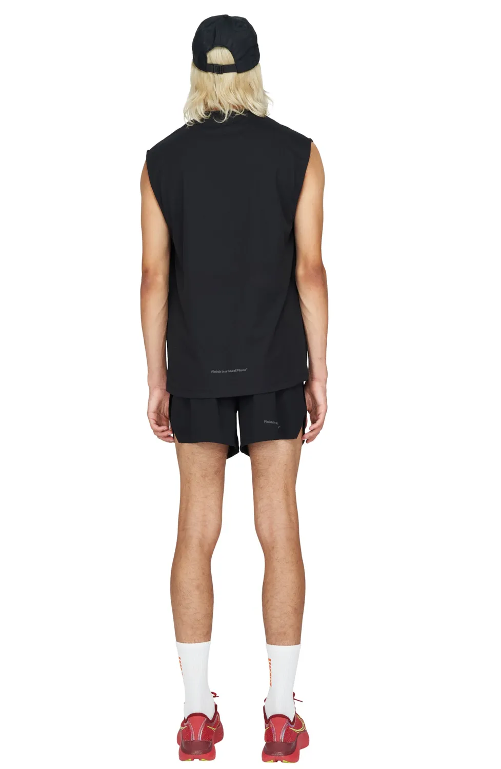 UNNA Flex Tank Tanktop Schwarz Bio-Baumwolle