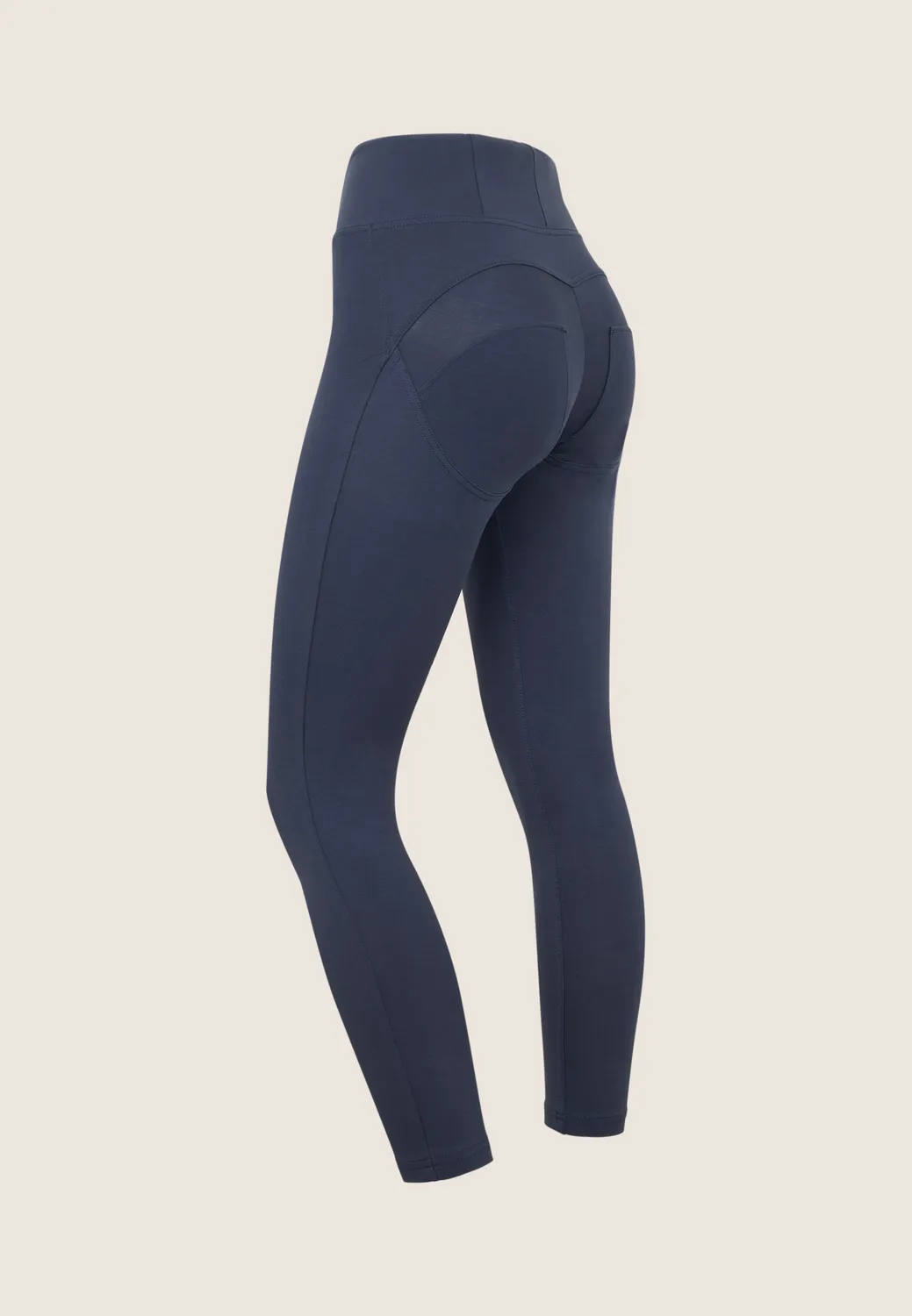 Freddy WR.UP 7/8 Clessidra Superskinny Leggings Schwarz hoher Bund