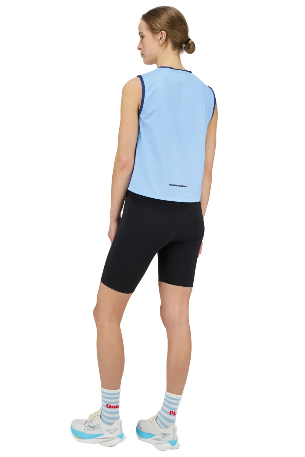 UNNA Light Tank W Tanktop Serenity Blue Stretch