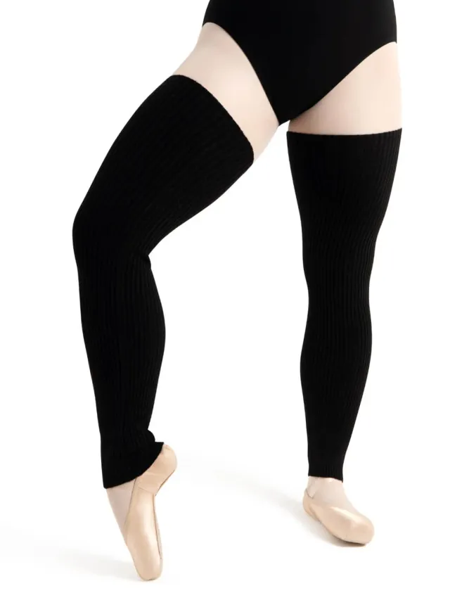 Capezio Class CK10954W Beinwärmer Schwarz 27 Zoll