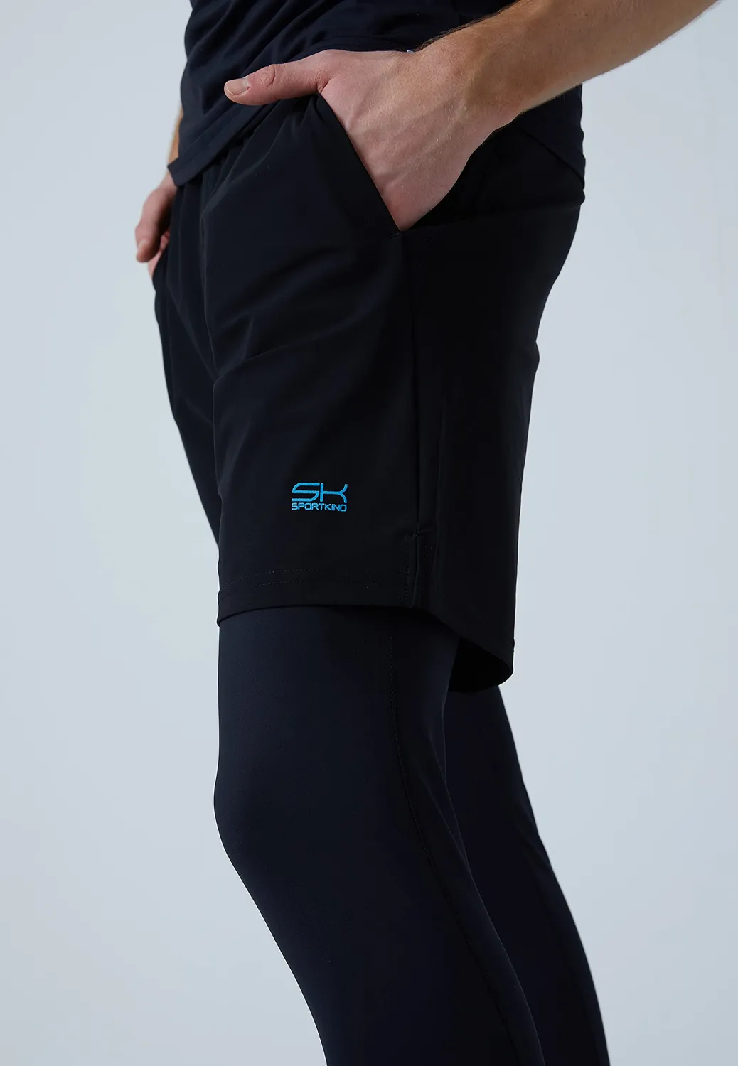 SPORTKIND 2-in-1 Shorts Leggings Gr.152 Taschen UV-Schutz