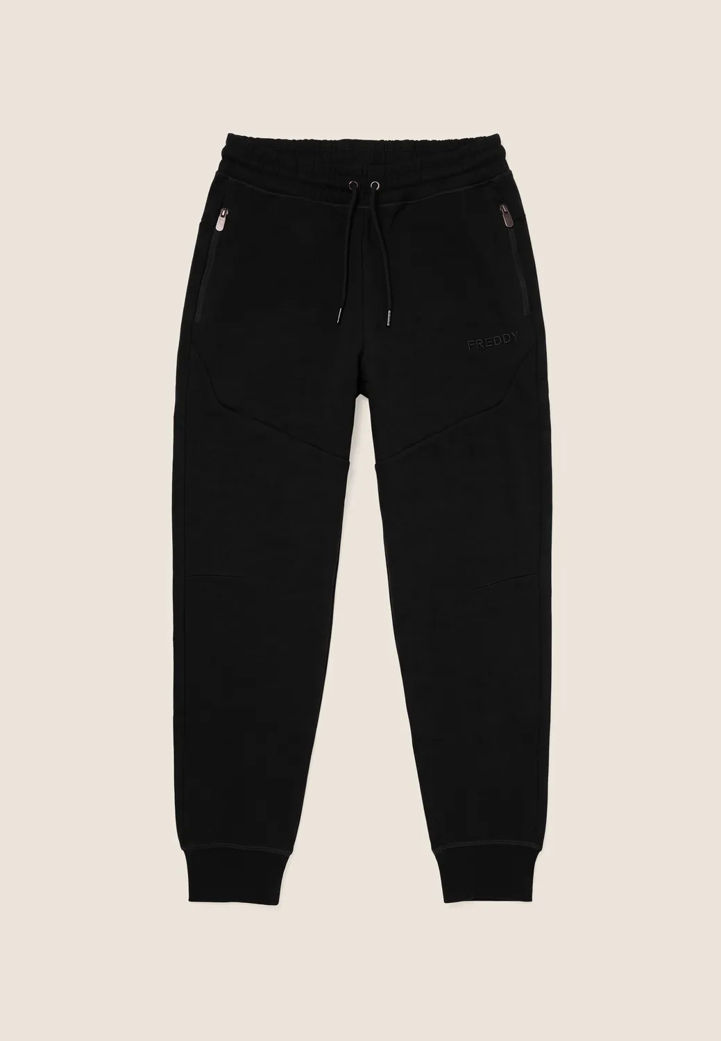 Freddy Herren Jogginghose Regular Tech-Naht Nero