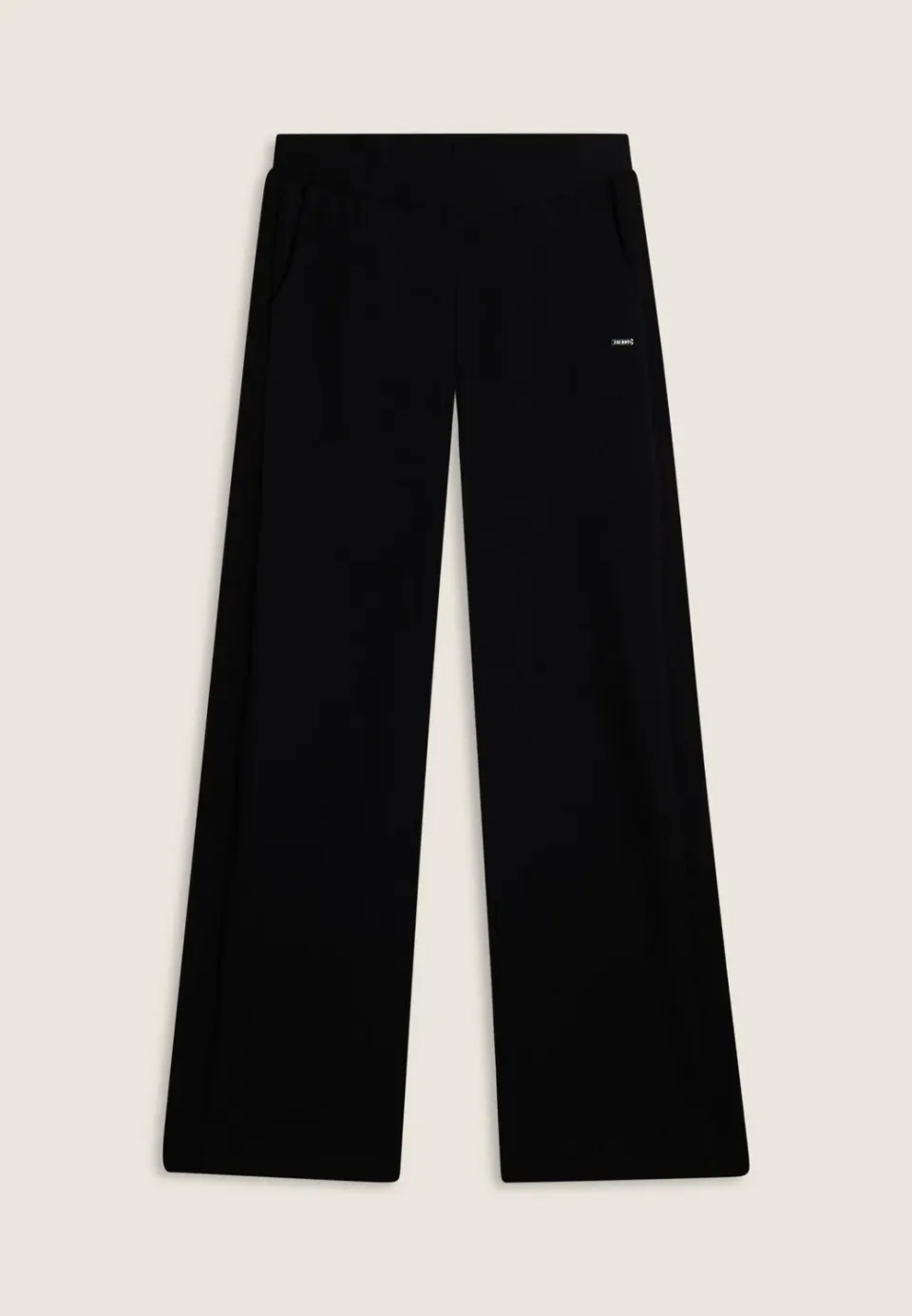 Freddy Wide Leg Hose Damen Schwarz Sweat