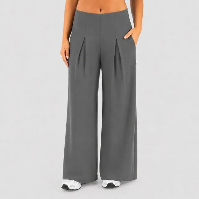 Smilodox Sorea Vanea Damen Jogginghose Schwarz Loose Fit