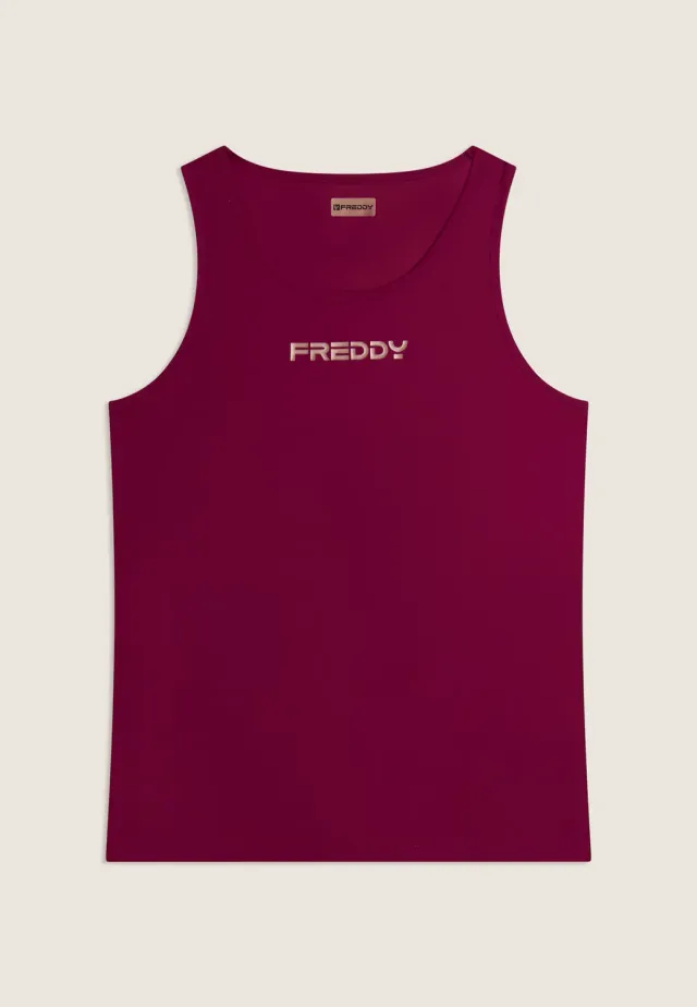 Freddy Sport-Top Quick Dry Schwarz Racerback Funktion