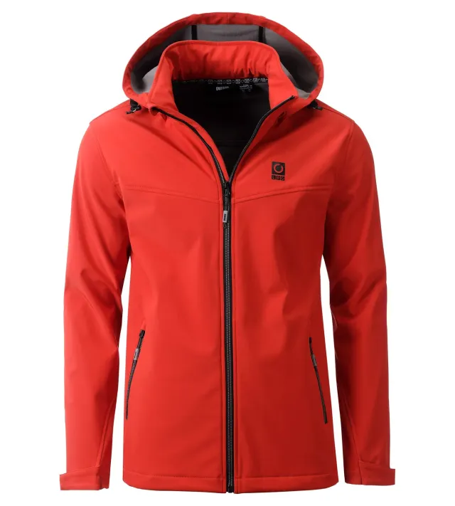 LPO Melvin Softshelljacke Herren rot winddicht