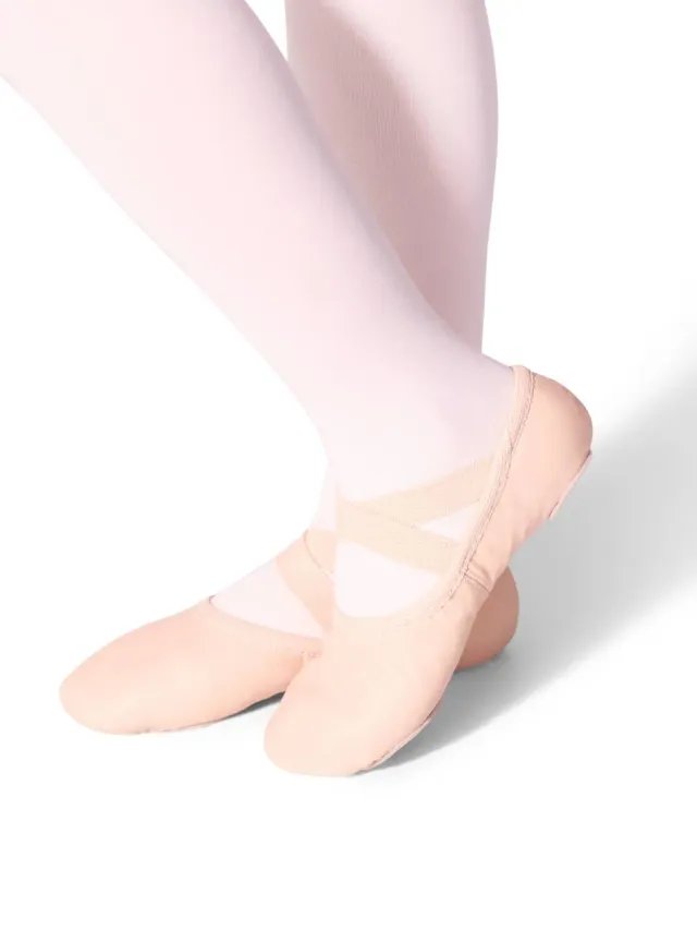 Capezio Luna V400C Ballettschläppchen Rosa Kinder