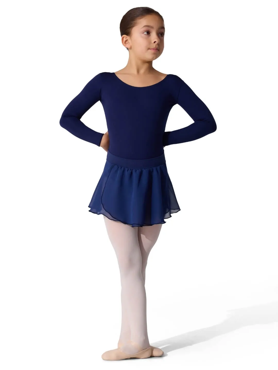 Capezio Studio Collection SE1055C Ballettrock Rosa Chiffon