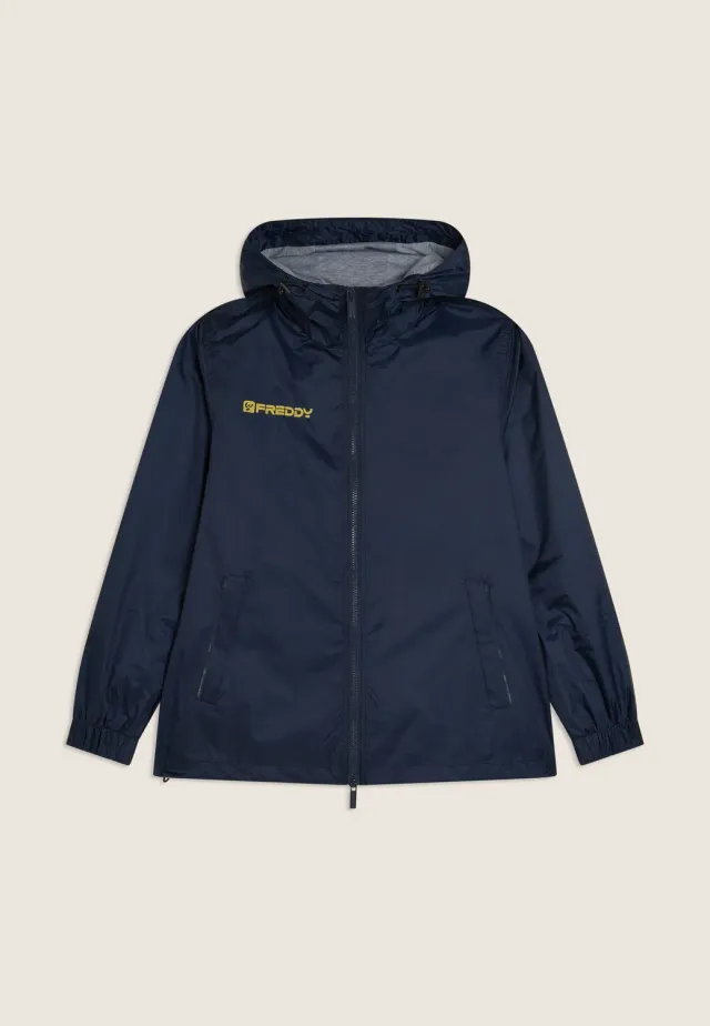 Freddy Unisex Regenjacke Dark Sapphire Kapuze