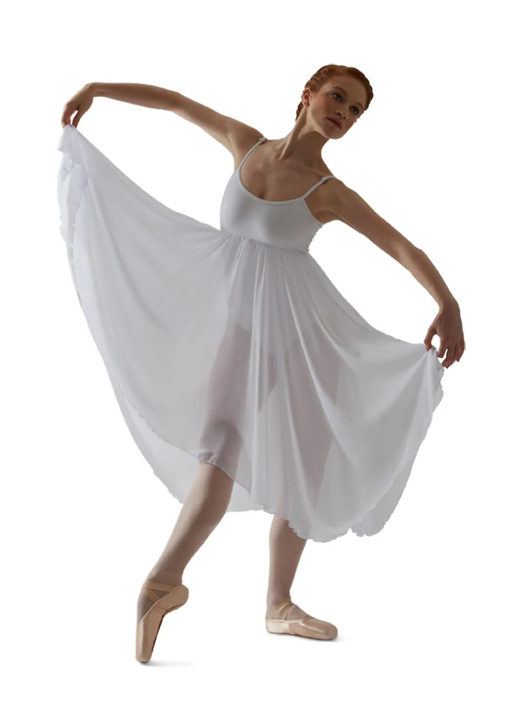 Capezio BG001 Empire Ballettkleid Schwarz S Georgette