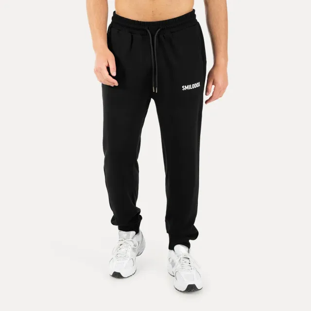 Smilodox Basic Denzo Jogginghose Schwarz Regular Fit