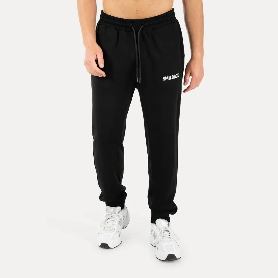 Smilodox Basic Denzo Jogginghose Schwarz Regular Fit