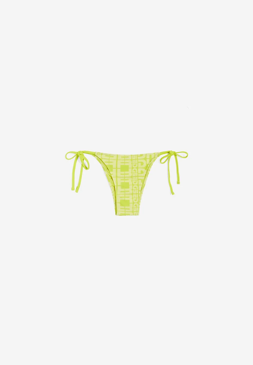 Freddy Logo Allover Bikinihose Fuchsia blickdicht