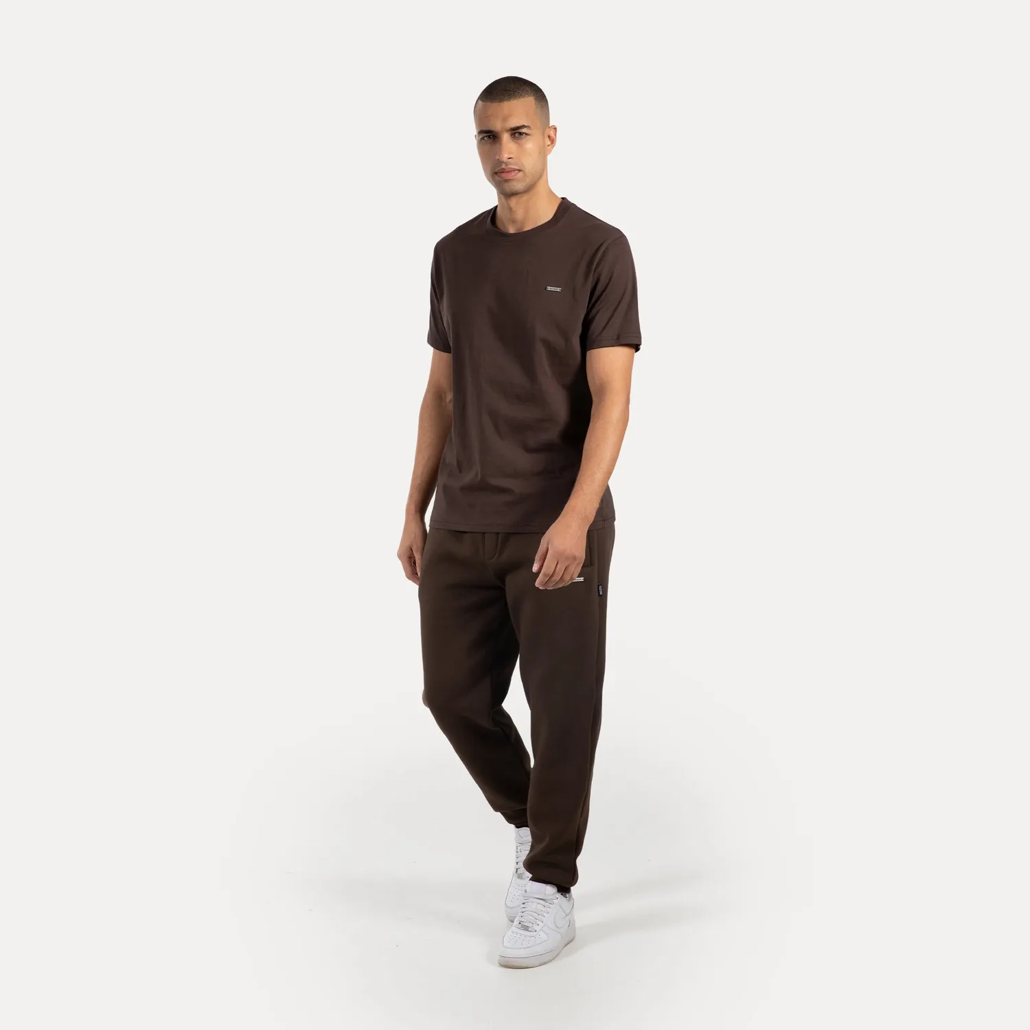 Smilodox Sorea Ilyas Jogginghose Herren Schwarz Baumwolle