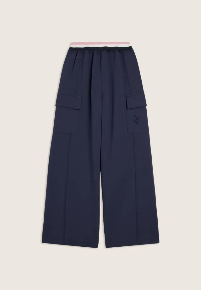 Freddy Cargo Hose Mädchen Blau Oversize