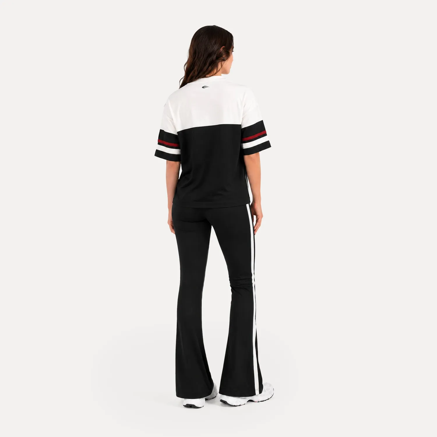 Smilodox x FILA Alassio Schlagleggings Schwarz Slim Fit