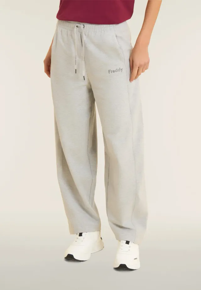 Freddy Balloon Sporthose Damen Melange Gray Mélange