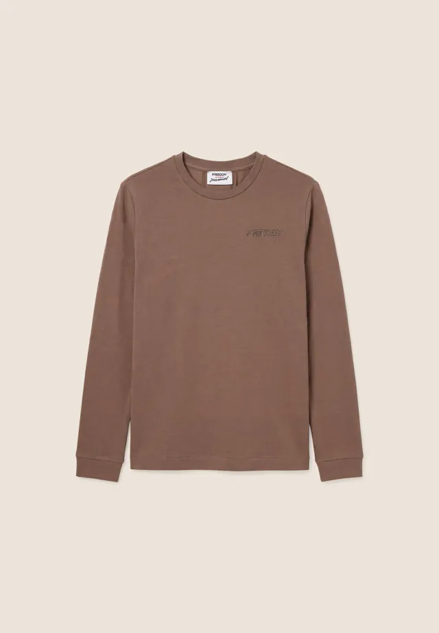 Freddy Girocollo Sweatshirt Damen Spacco regular