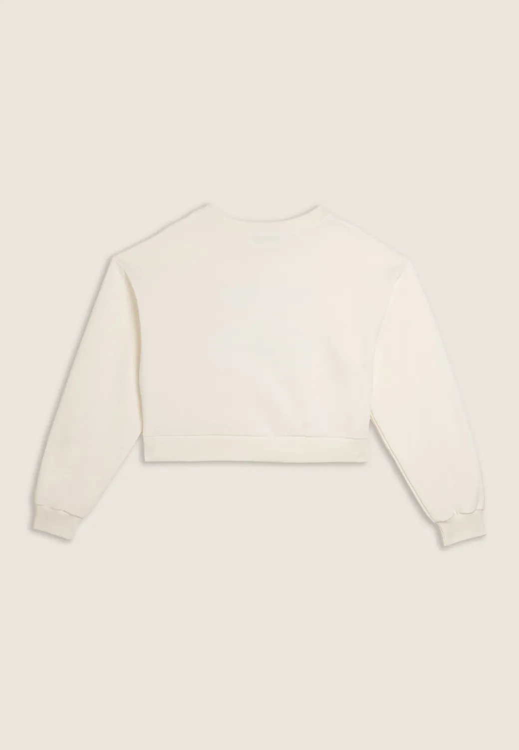Freddy Elite Cropped Sweatshirt Damen Grau Baumwolle