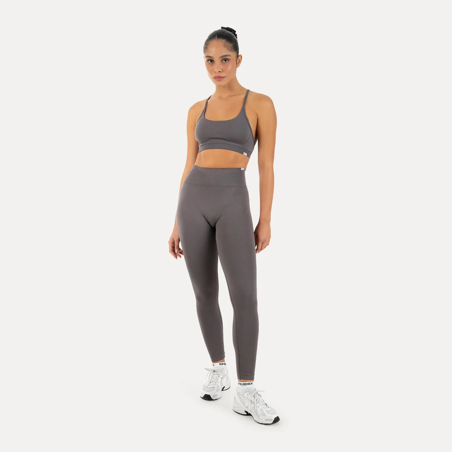 Smilodox Cetrina Timea Scrunch Leggings Schwarz Shaped Fit