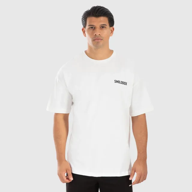 Smilodox Cyris T-Shirt Unisex Schwarz Oversize