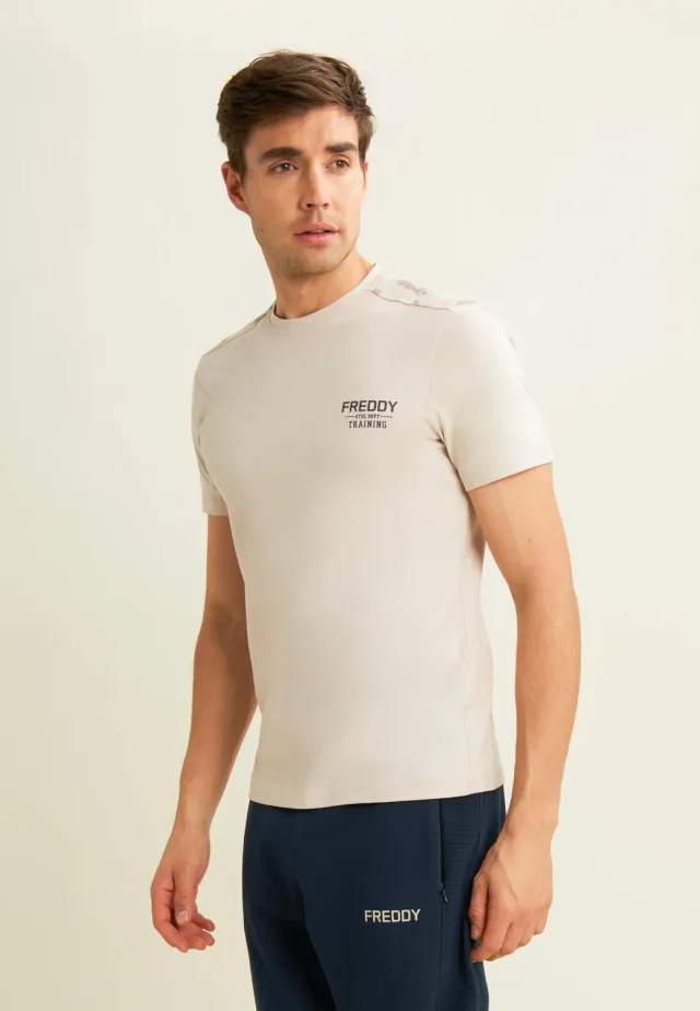 Freddy T-Shirt Camouflage Baumwolle Logo